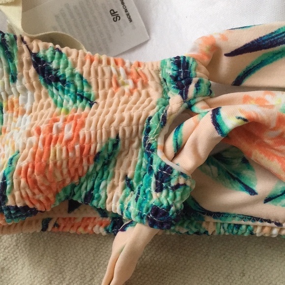 Tori Praver Seafoam Swim Bikini Top Small - Picture 5 of 5